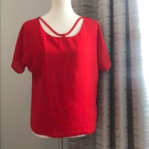 Free with any purchase chiffon blouse